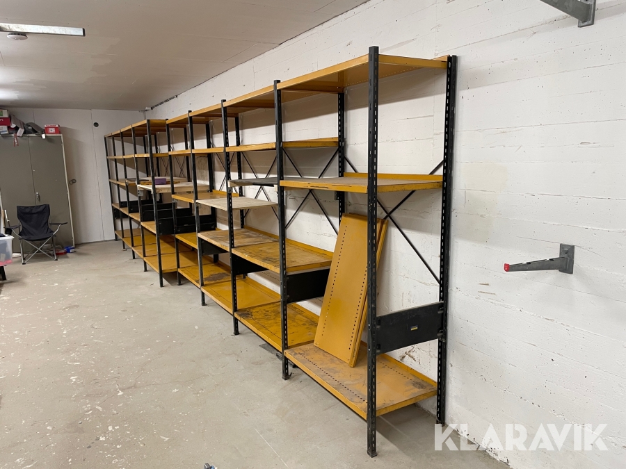 Verkstadshyllor 2 st