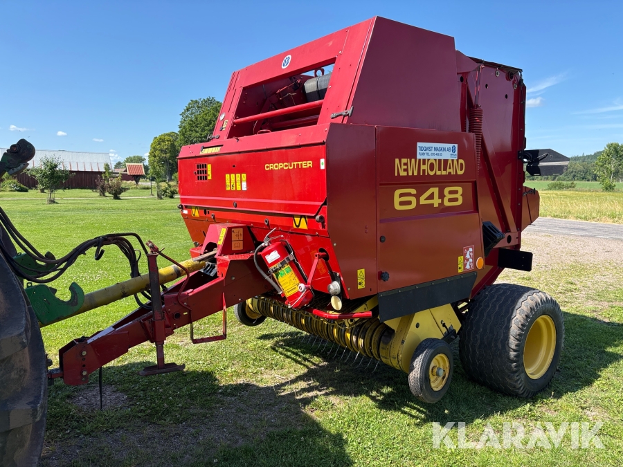 Rundbalspress New Holland 648