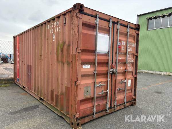 Container 20 fot oisolerad