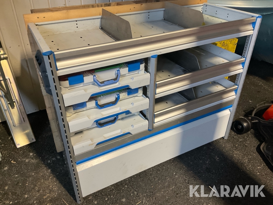 Verkstadsinredning Sortimo