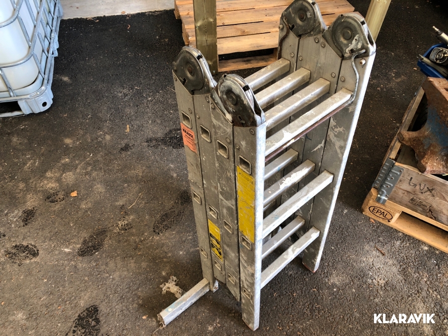 Aluminium stege vikbar Krause  