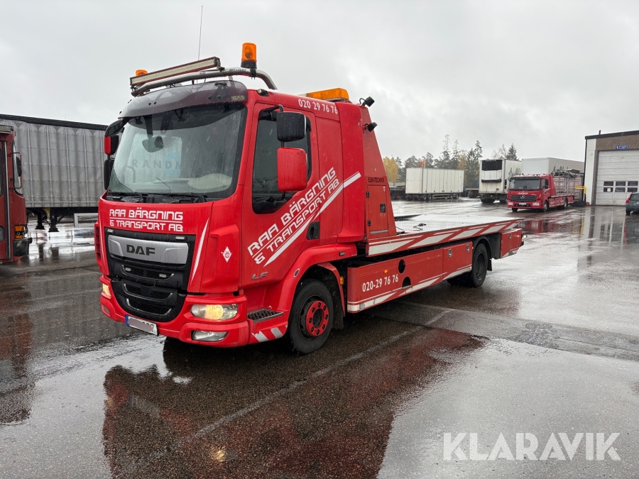 Bärgningsbil Daf L1EN2 Flak