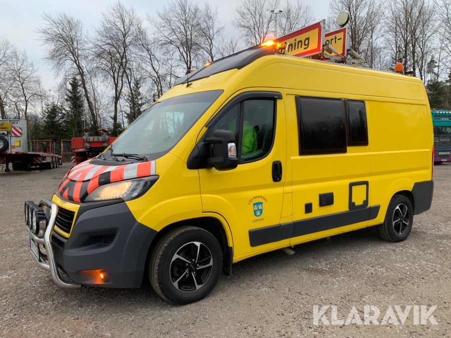 Vägtransportledarbil Knaus Vantourer 2.3 MultiJet Manuell