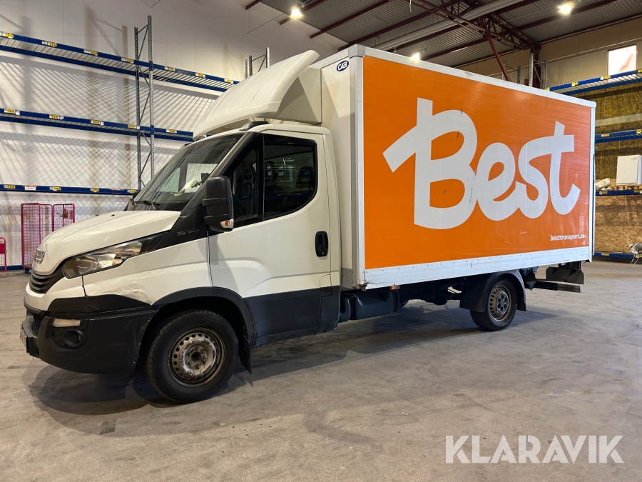 Lättlastbil Iveco Daily 35-140 med bakgavellyft
