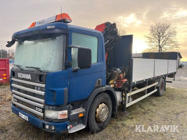 Kranbil Scania P94DB4X2NB230 Palfinger PK11001B