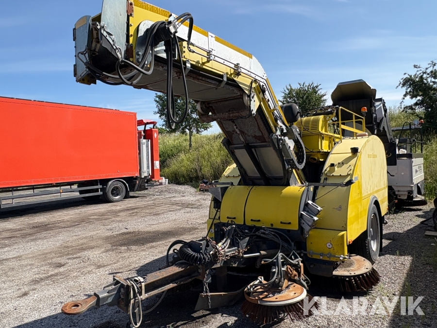 Sandsopningsmaskin Brodd Europa