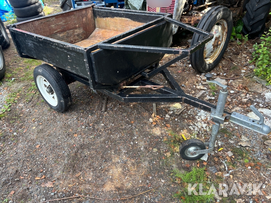 Tippkärra till fyrhjuling