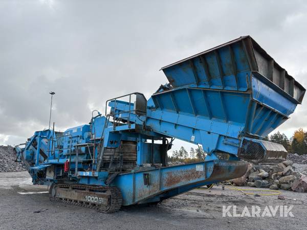 Mobil Efterkross Terex Pegson 1000SR Maxtrak med hängsikt