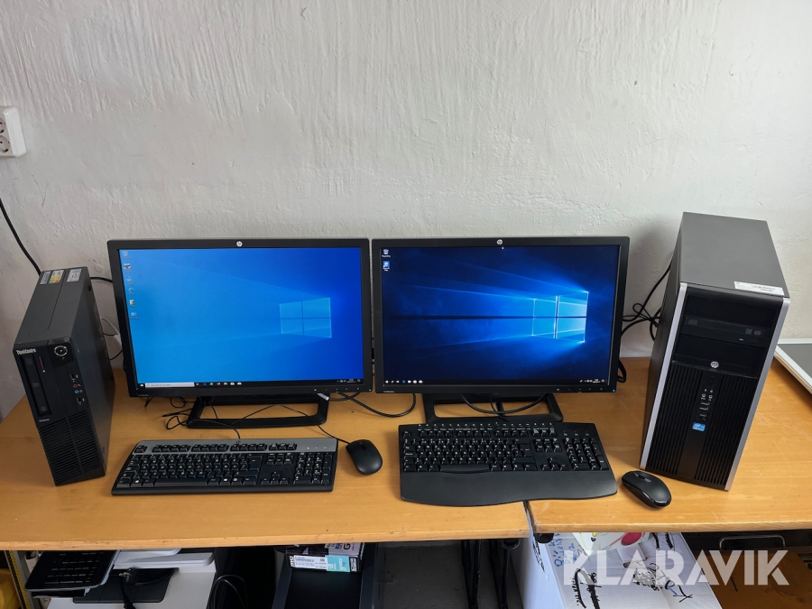 Kontorsdatorer HP/Lenovo 2st