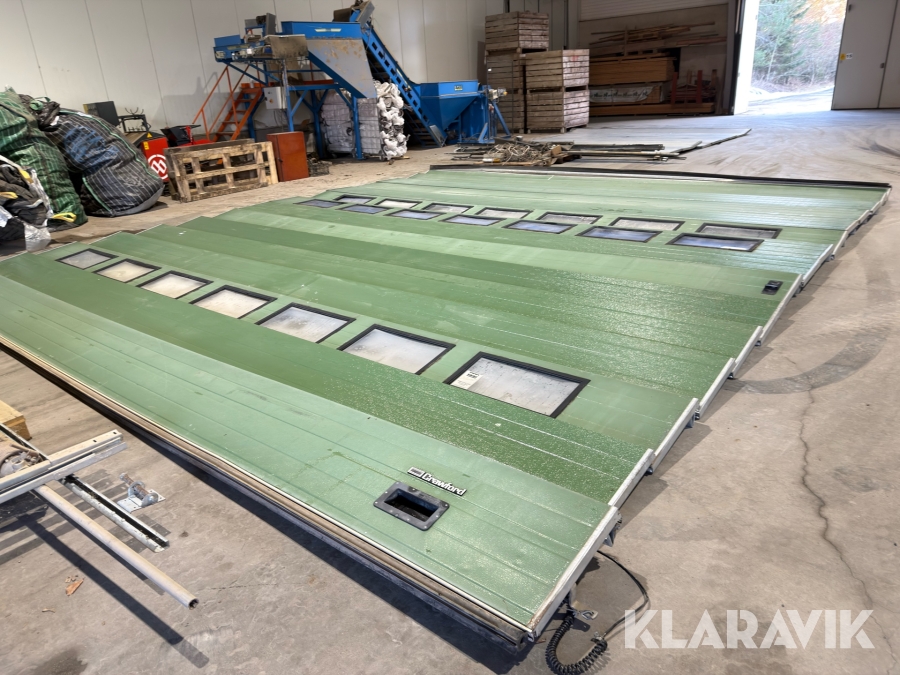 Takskjutport Crawford 7x7,2m