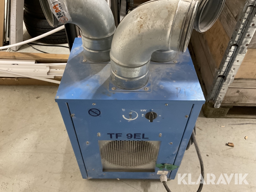 Torkfläkt för Elanslutning El-Björn