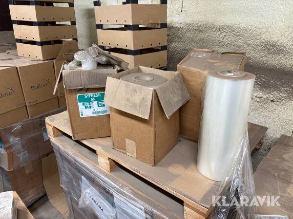 Flowpackrullar för paketering olika modell