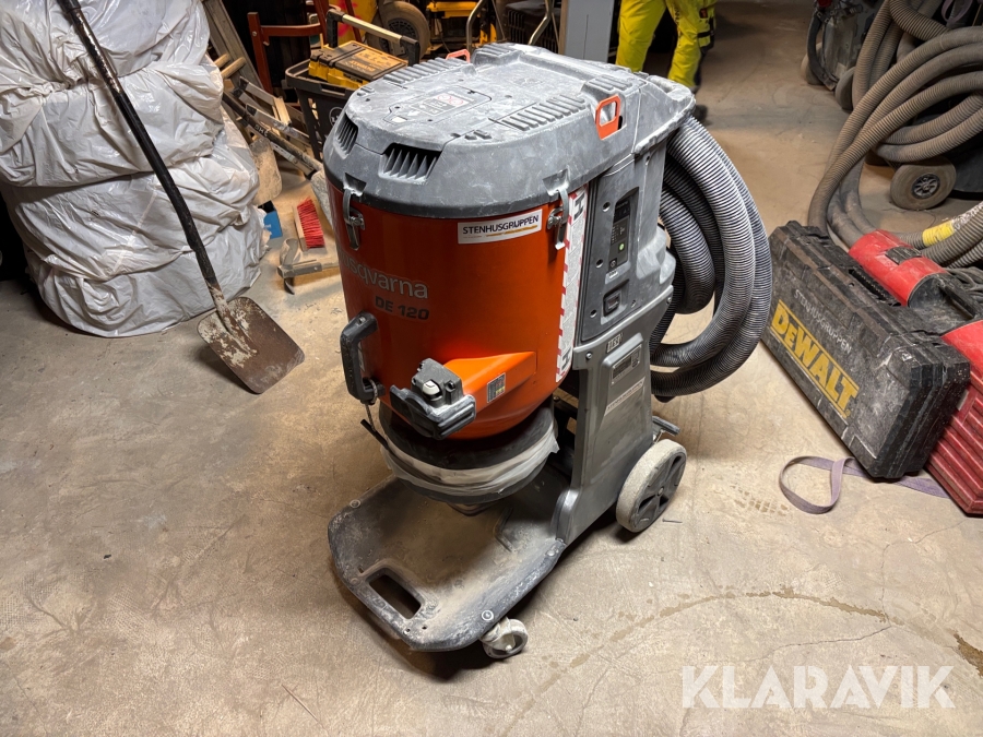 Stoftavskiljare Husqvarna DE120