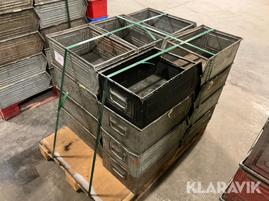 Förvaringslådor Sandbergs / Schäfer Lager-Fix 20 st
