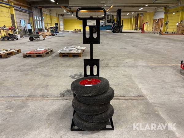 Kärra ScanFast inklusive 5 st luftgummihjul