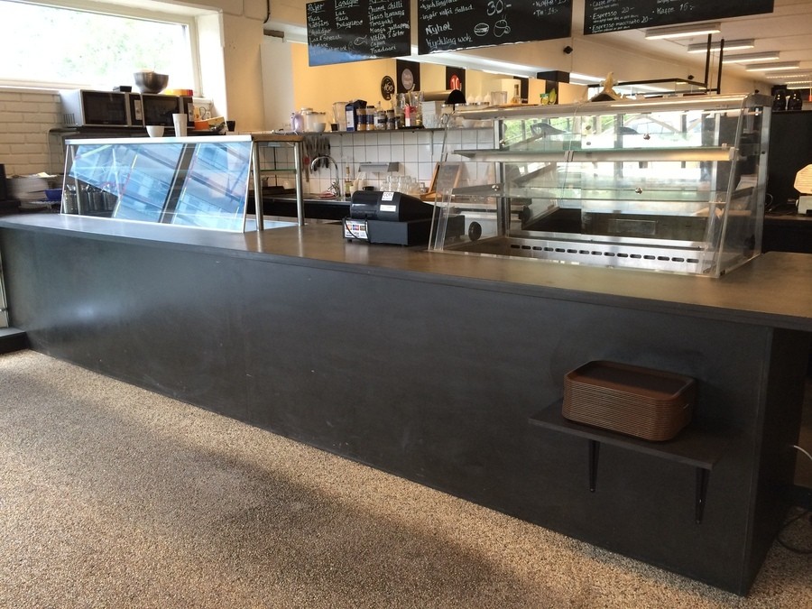 Serveringskyl/Salladsbar för Café restaurangverksamhet