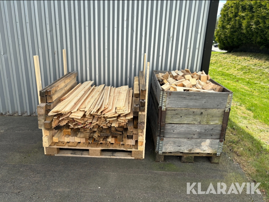 Spillvirke Furu 2st pall