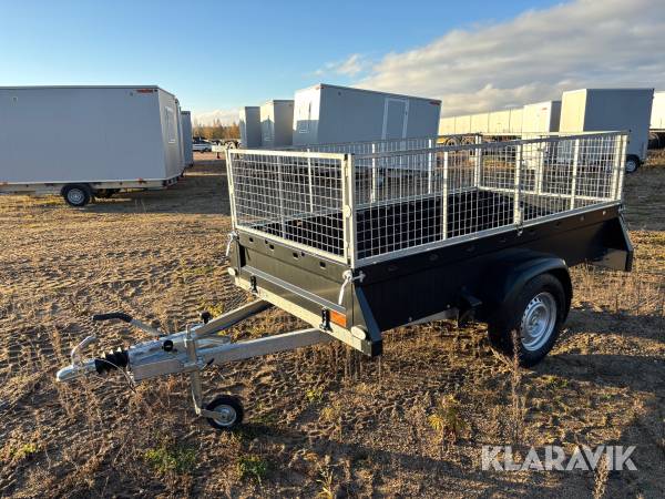 Personbilssläp med gallersats Vezeko Spectrum B 13.25