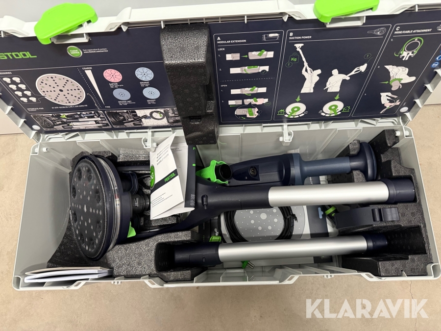 Slipmaskin med dammsugare Festool CTL 36 EI AC-PLANEX