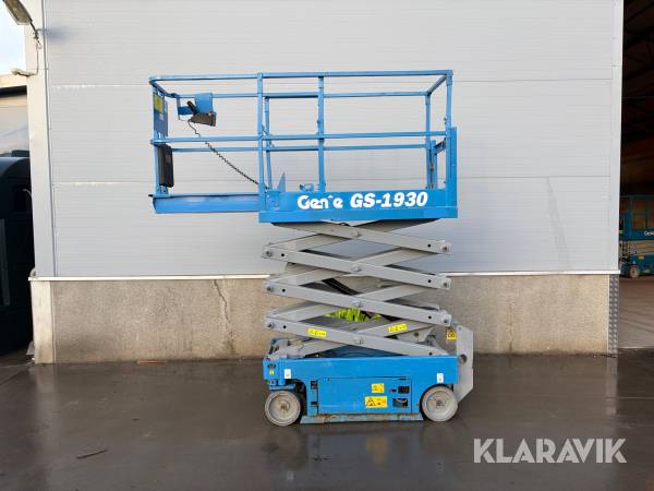 Saxlift Genie GS-1930 nya batterier