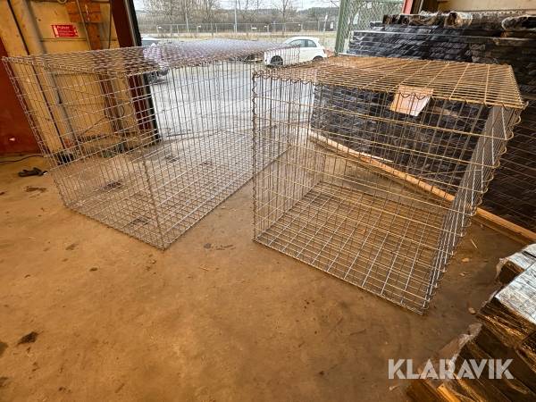 Gabioner i galvaniserad stål 20st