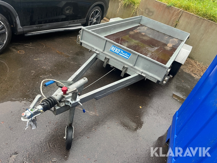 Personbilssläp Rekotrailer 900 kg