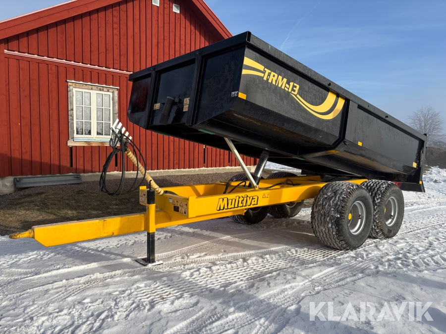 Dumperkärra 13 ton Multiva TRM 13