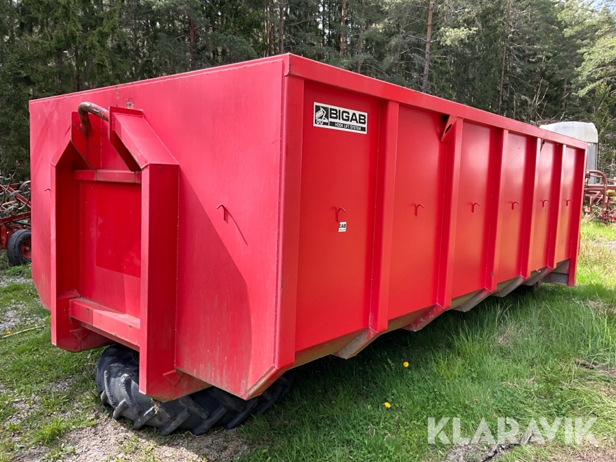 Lastväxlarflak Bigab 12000kg 16m3