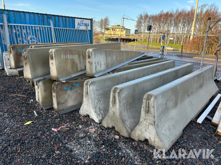 Barriärer ca 18 st
