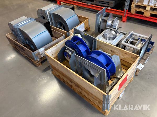 Fläktmotorer 9 st