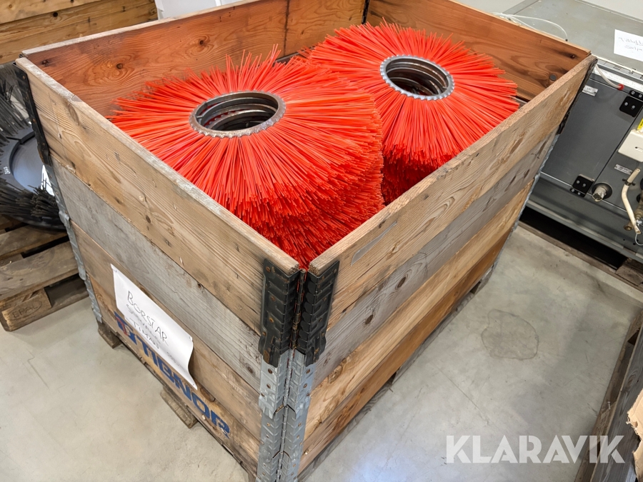 Borstar till sopvals