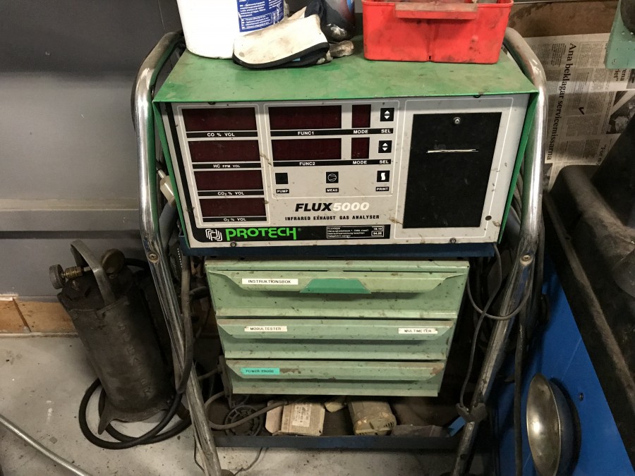 Avgasmätare protech flux 5000