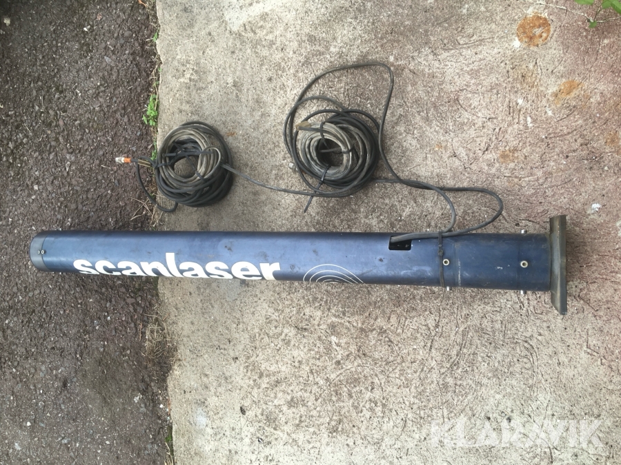 Motviktsmast Scanlaser RS10 Mikrofyn för maskinstyrning