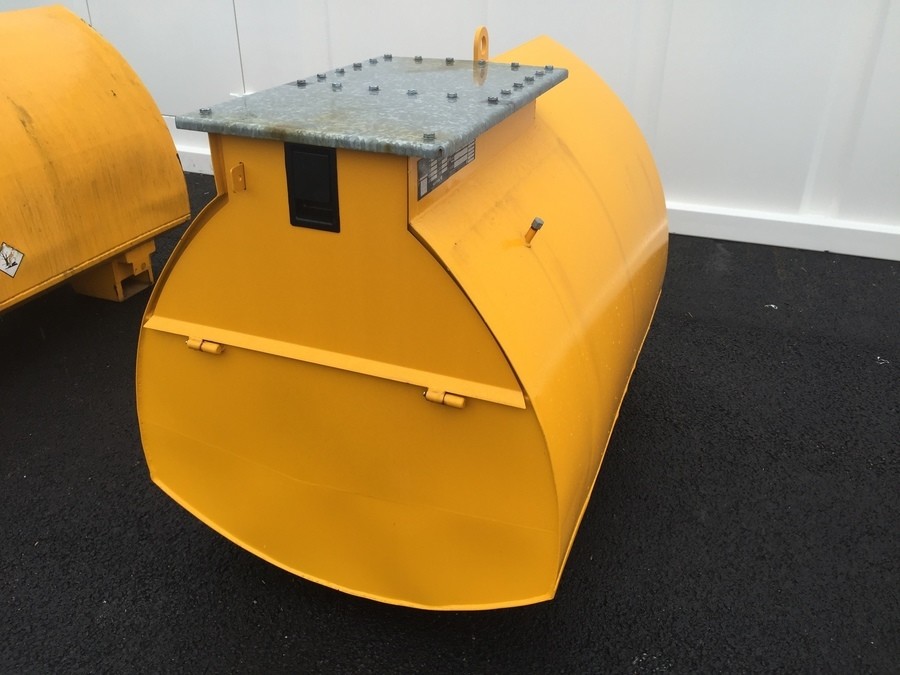 Dieseltank 950L Dubbelmantlad