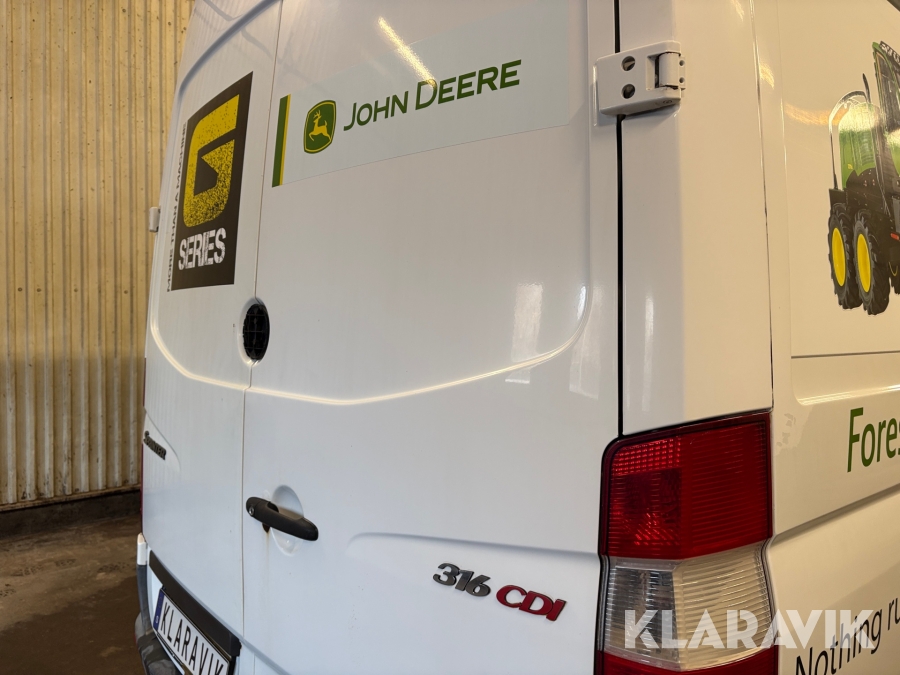 Servicebuss Mercedes-Benz Sprinter 316 CDI verkstadsinredd