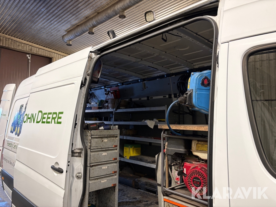 Servicebuss Mercedes-Benz Sprinter 316 CDI verkstadsinredd