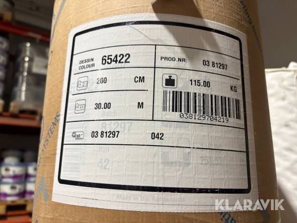 Vinylmatta Forbo Novilon Oscuro 60m2