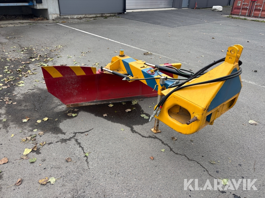 Hydrauliskt schaktblad trepunktsfäste