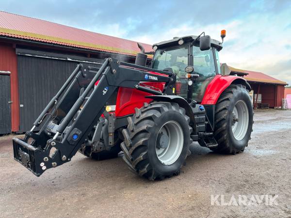 Traktor Massey Ferguson 7722 Dyna-VT med lastare