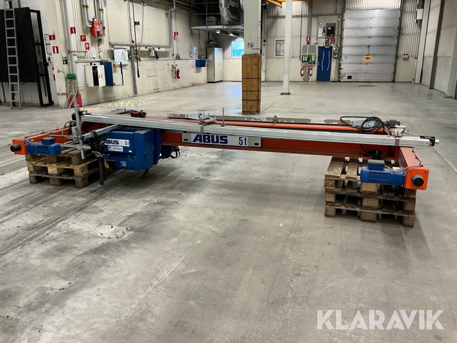 Travers och balkar ABUS 5 ton med telfer