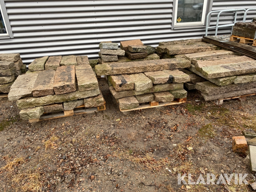 Kantsten Granit parti ca 120 m