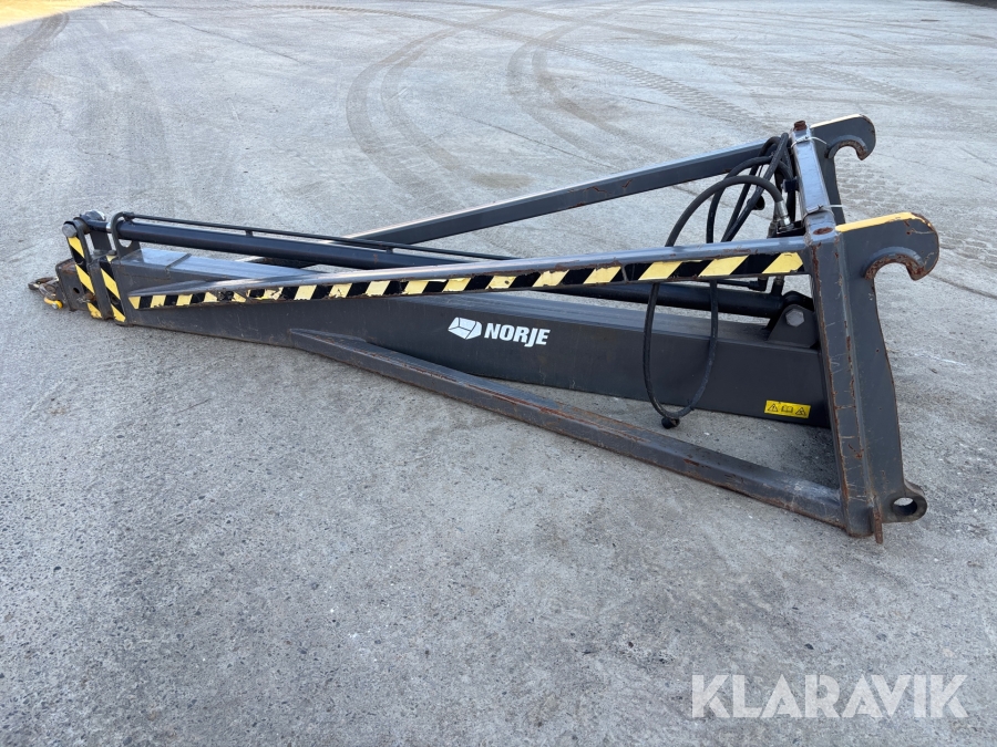 Hydraulisk kranarm Norje
