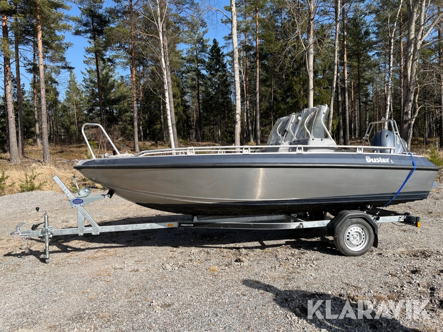 Motorbåt Buster L med trailer