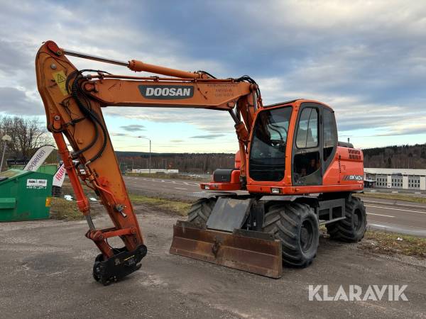 Grävmaskin Doosan DX140W