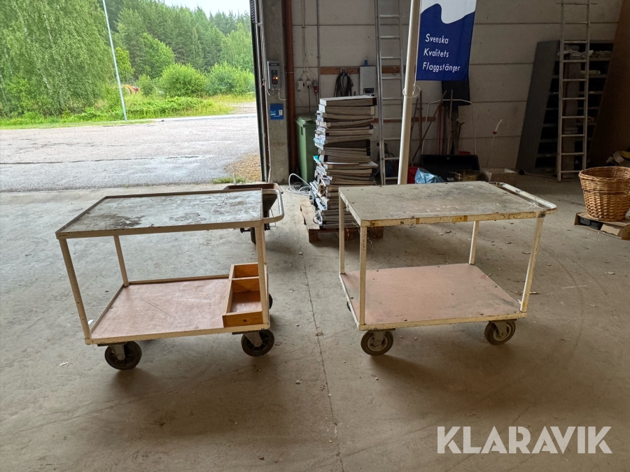 Rullvagnar 2 st