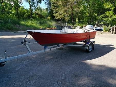 Motorbåt med honda 20hk