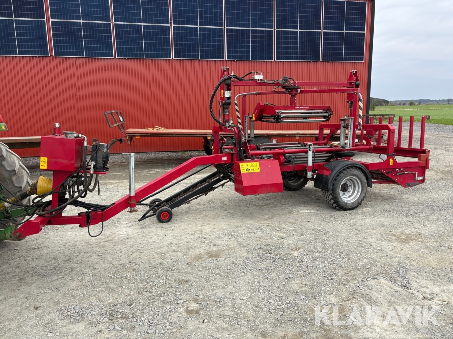 Inplastare för småbalar Gebr. Knoll Tawi 250