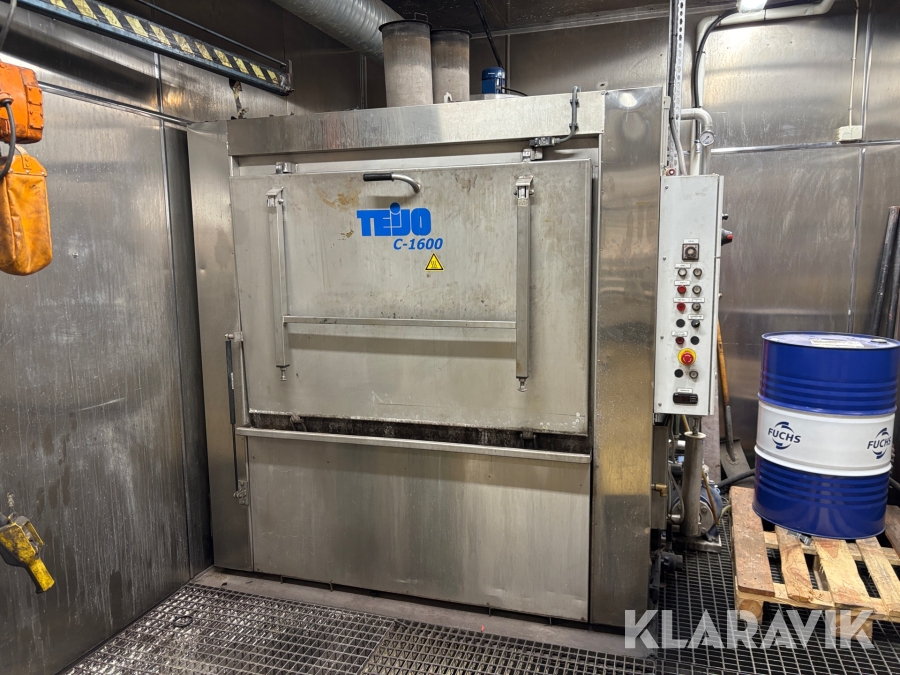 Kabintvättmaskin Teijo C-1600SS-KD