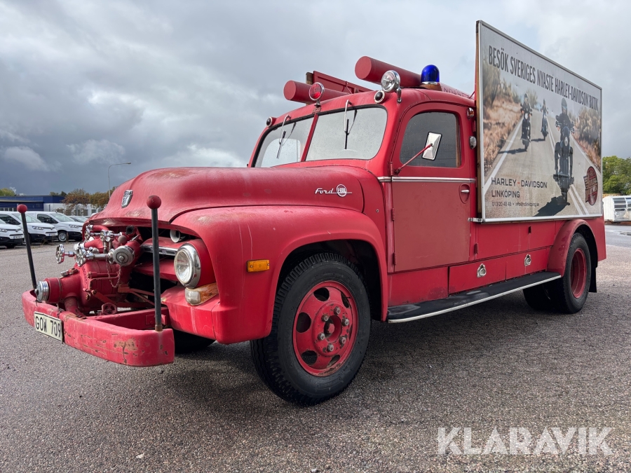 Pickup Ford F-600 Brandbil