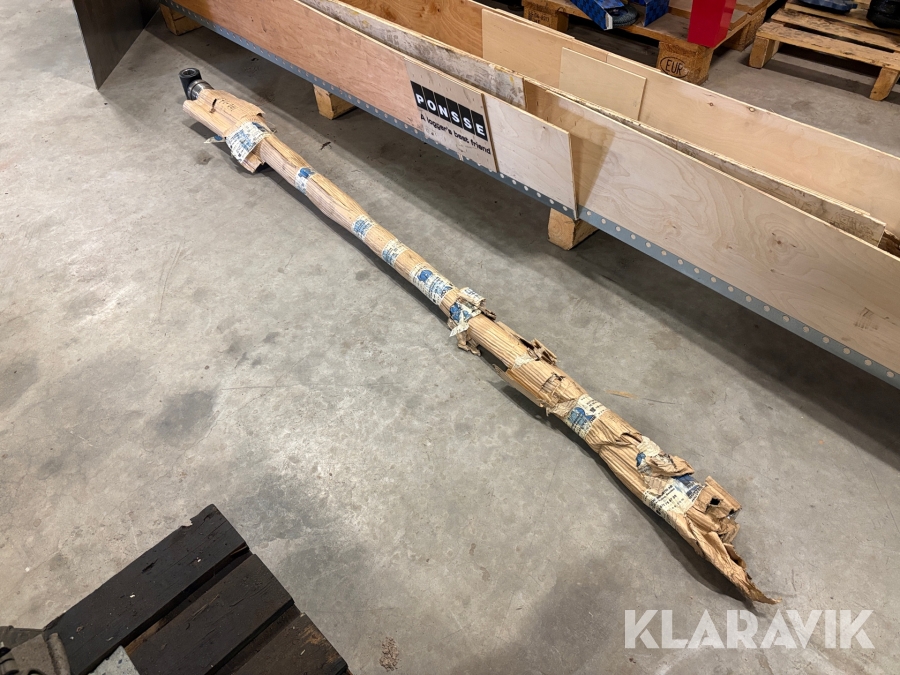 Utskjut kolvstång med toppmutter Rottne 071-0111